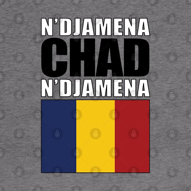 Flag of Chad by KewaleeTee